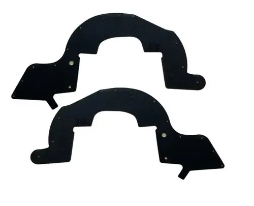 2010-2014 Ford Raptor Splash Guards 1