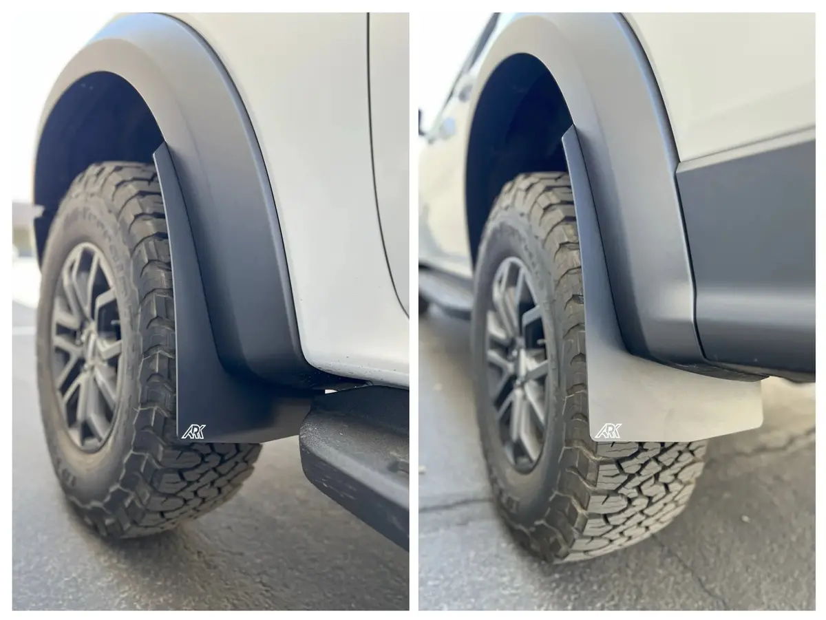 2024+ Ford Ranger Raptor Trixpoly Mid Mud Flaps 1