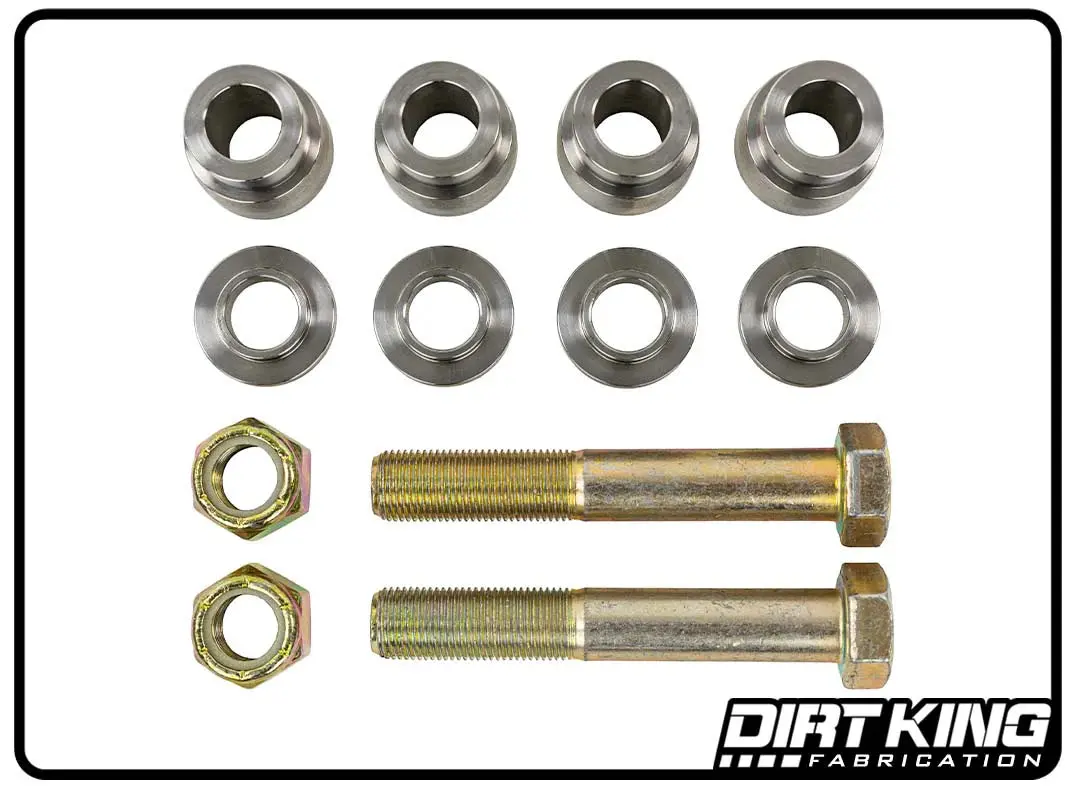 04-20 F150 Lca Shock Spacer Kit For Shocks With 1" Bearing Id 1