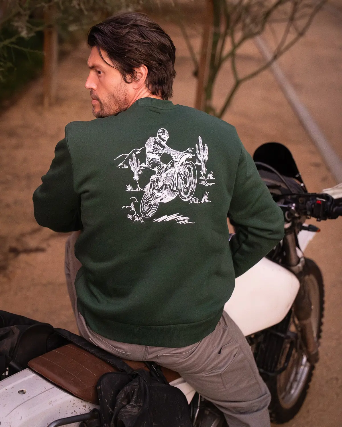 Bsmc Desert Race Sweatshirt - Green 1
