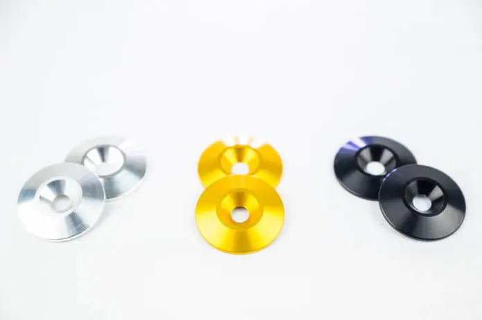 Machined Aluminum 1.25" Fender Washers 2