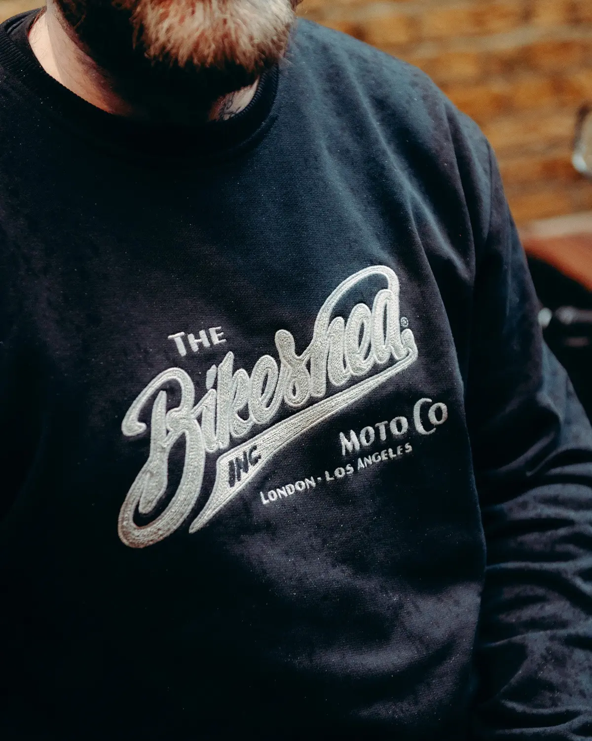 Bsmc Inc Appliqué Sweatshirt - Black 4