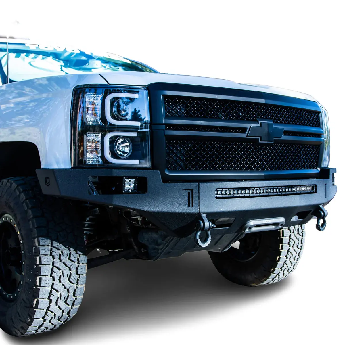 2014-2015 Chevrolet Silverado 1500 Octane Front Winch Bumper 1