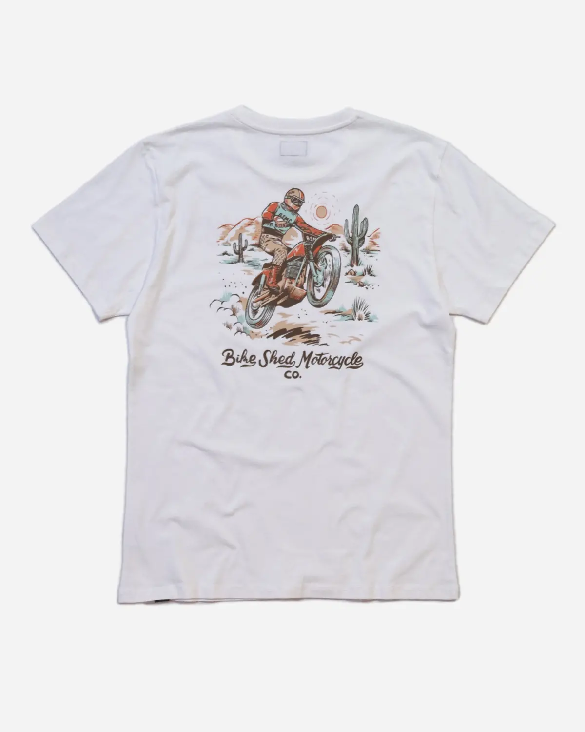 Bsmc Desert Race T-Shirt - Ecru/Multi 1