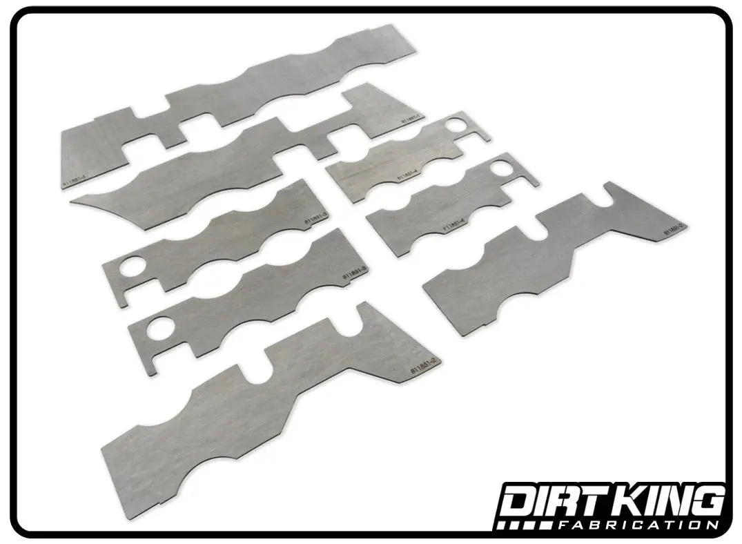 05-23 Tacoma Rear Frame Plate Kit 2