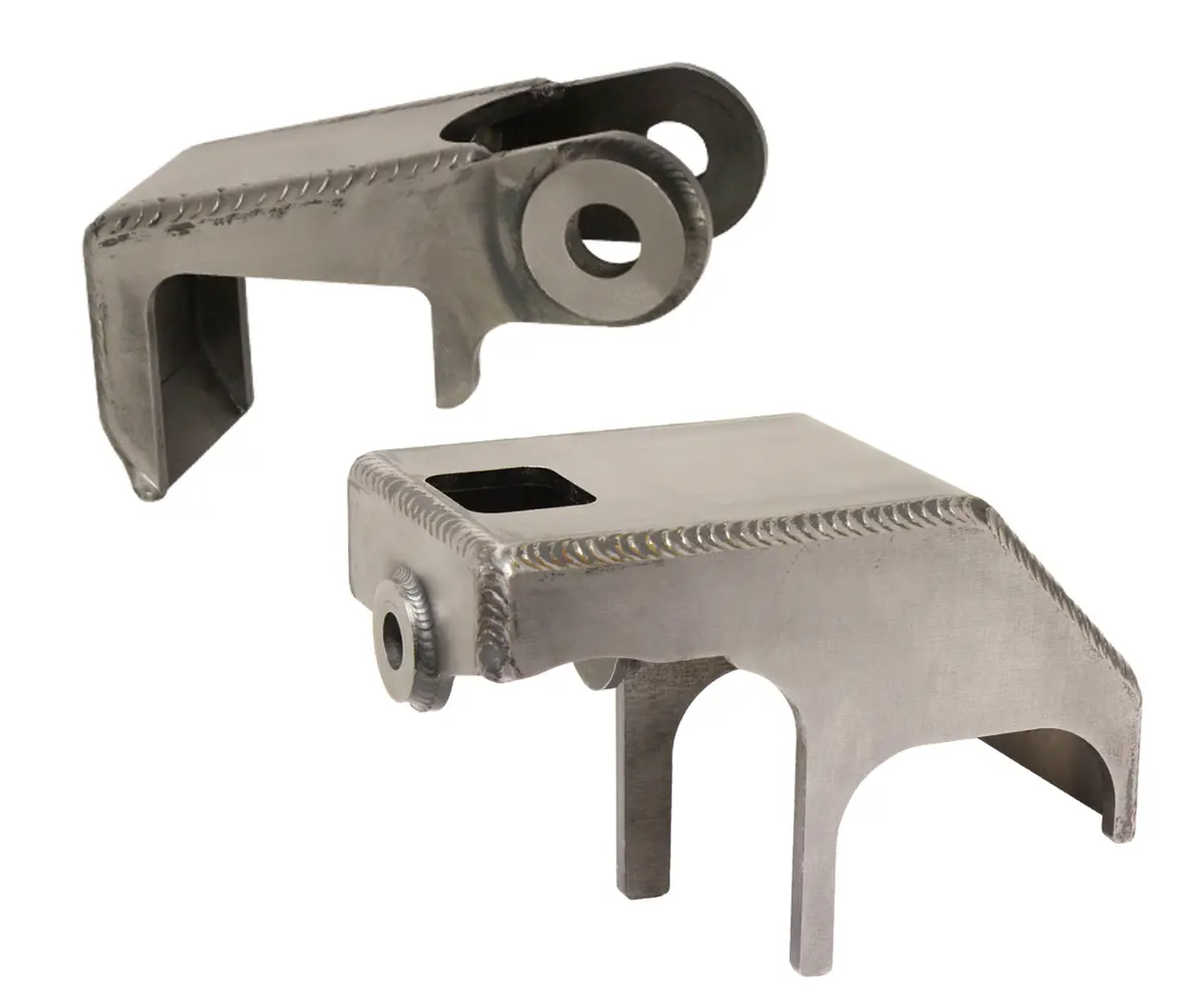 03-12 Ram 2500/3500 4X4 Weld-In Rear Shock Mounts, Driver & Passenger 1
