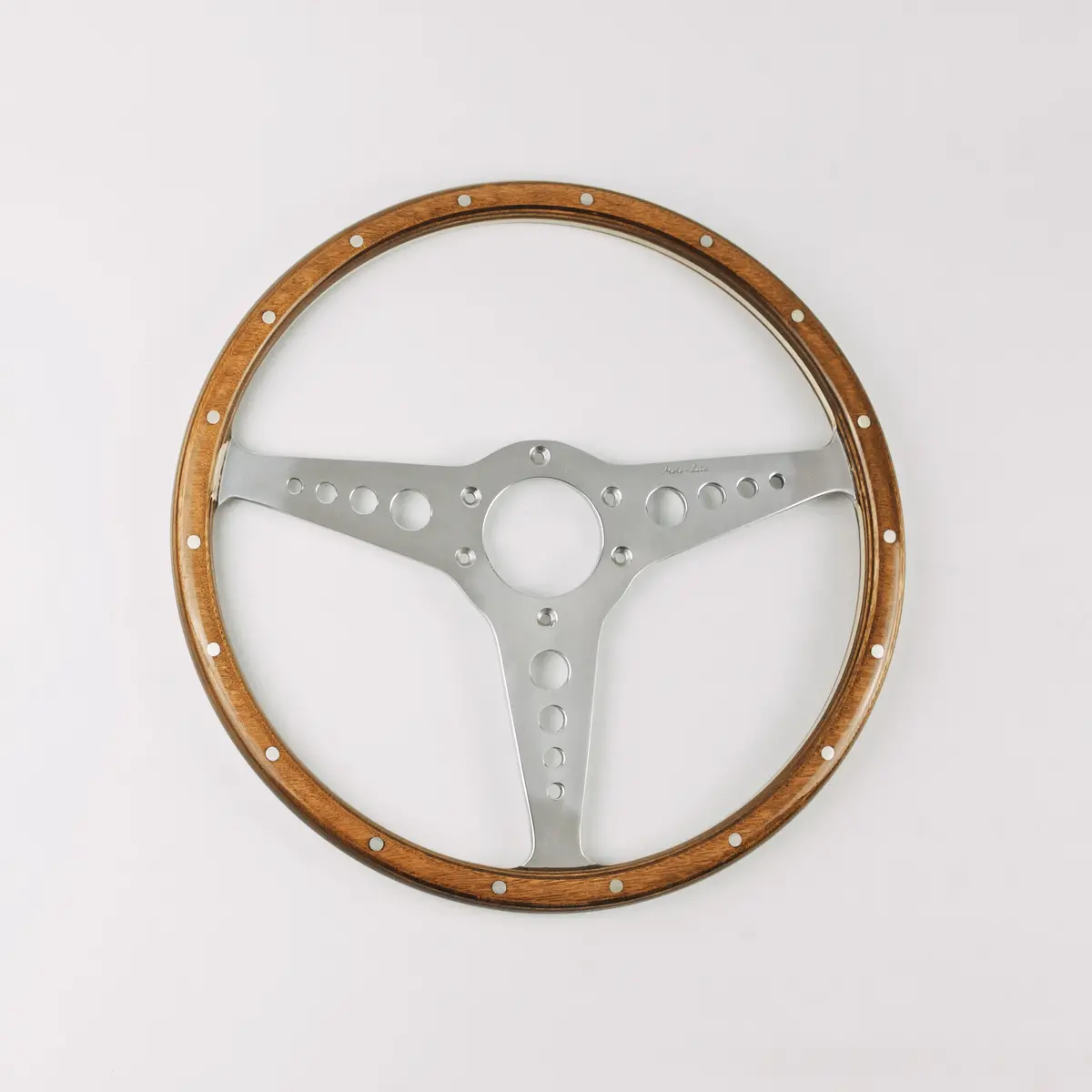 Flat Wheel For E-Type (Xke) - Custom Y Wood 1