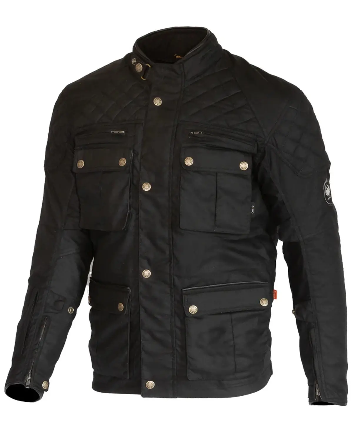 Merlin Edale Ii Waxed D3o Jacket - Black 1