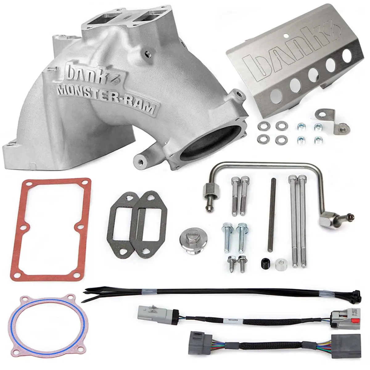 '19-24 Ram 2500/3500 6.7L Cummins Gen 2 Monster-Ram® Intake (Natural Finish) 1
