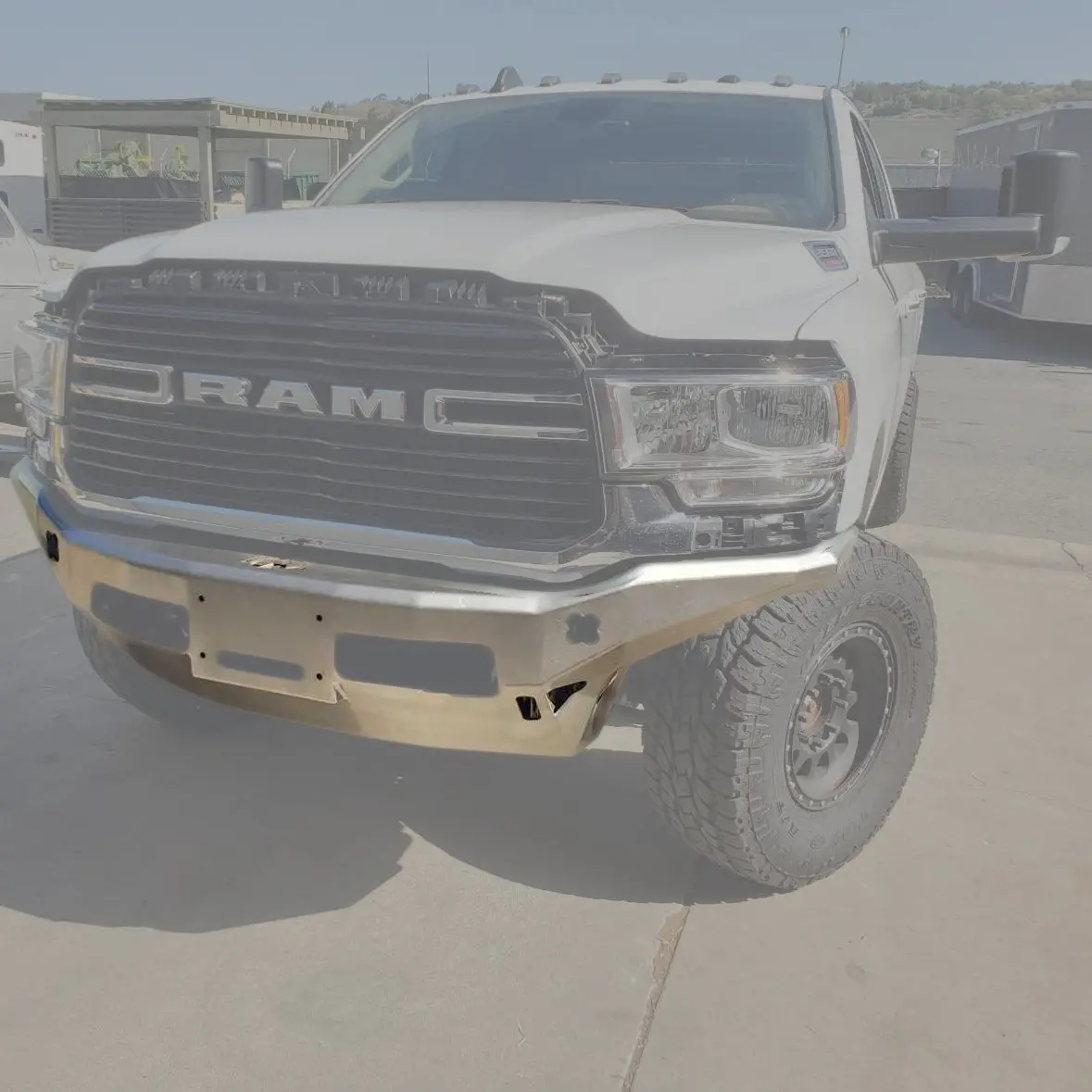 '19-22 Ram 2500/3500 Mercenary Offroad "C-Ram" Front Bumper 1