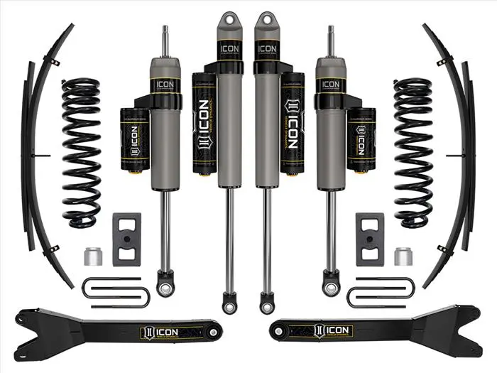 23+ Ford F250/F350 Diesel 2.5" Stage 2 Suspension Sys Radius Arms/Expansion Pack 1