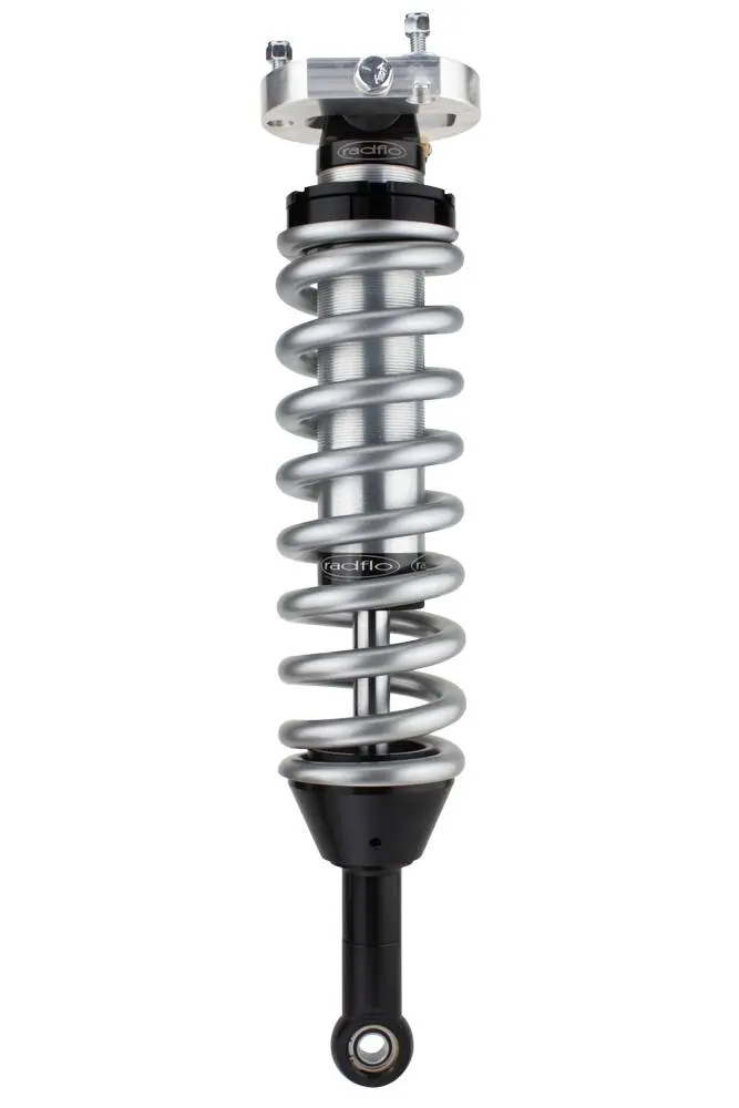 Radflo 2.5 Front Coilover Kit W/Remote Reservoir And Compression Adjusters | Extended Travel For Use W/Aftermarket Uca | Toyota Fj Cruiser 2010-2014, 4Runner 2010+ 1