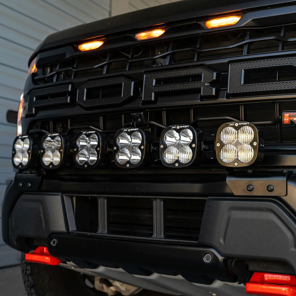 Ford 6 Xl Linkable Bumper Light Kit - 2024-2026 Ford F-150 Raptor R/37 1