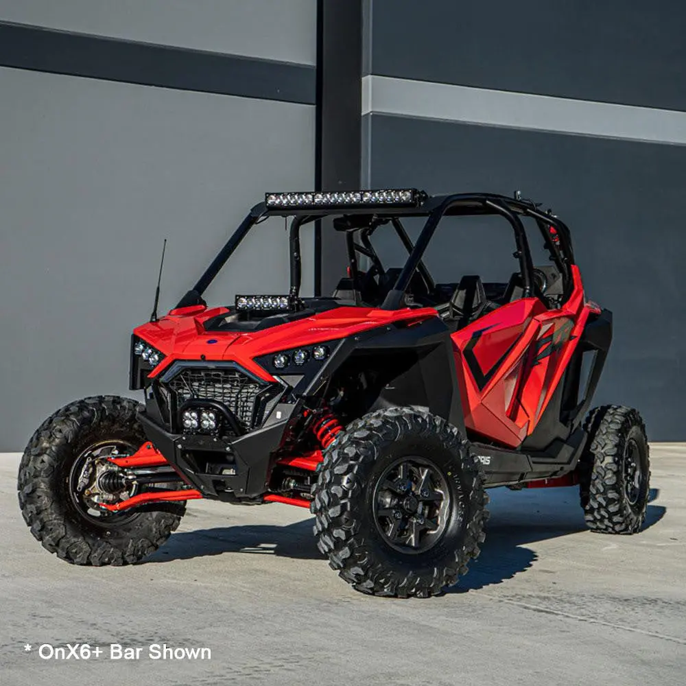 Polaris S8 10 Inch Hood Mount Light Bar Kit - Polaris 2020-25 Rzr Pro Xp; 2024 Rzr Turbo R 2