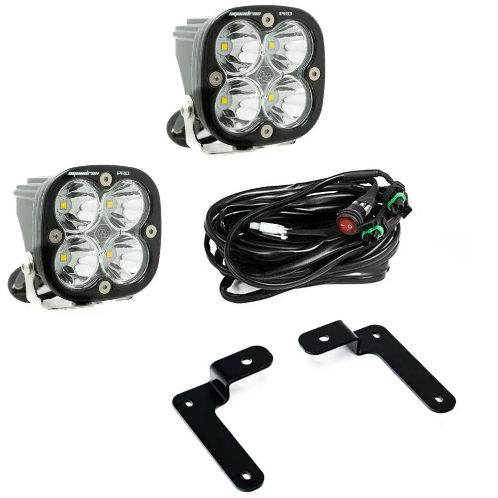 2018-2024 Jeep Jl / 392 / 2020-2024 Jeep Jt Squadron Pro A-Pillar Light Kit 1