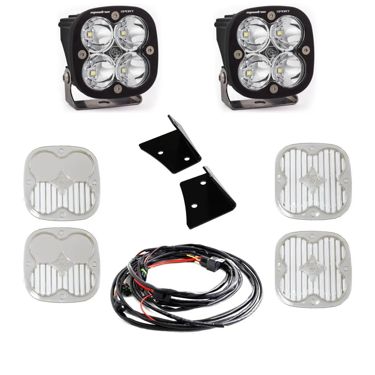 Jeep Jk Squadron Sport A-Pillar Light Kit - Jeep 2007-18 Wrangler Jk 1