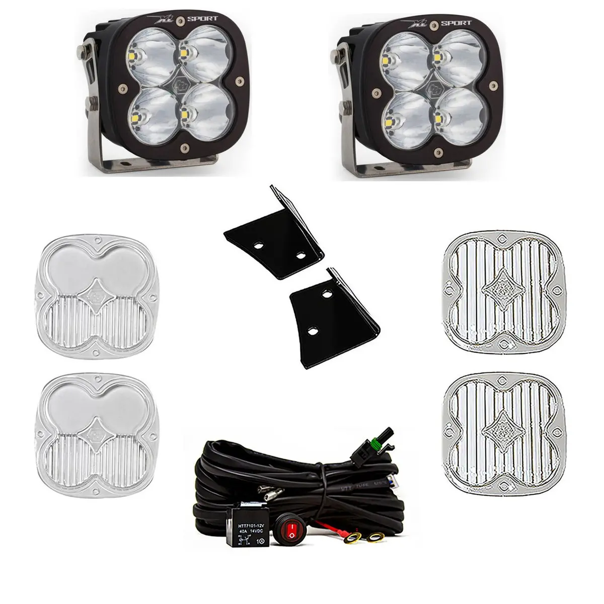 Jeep Jk Xl Sport A-Pillar Light Kit - Jeep 2007-18 Wrangler Jk 1