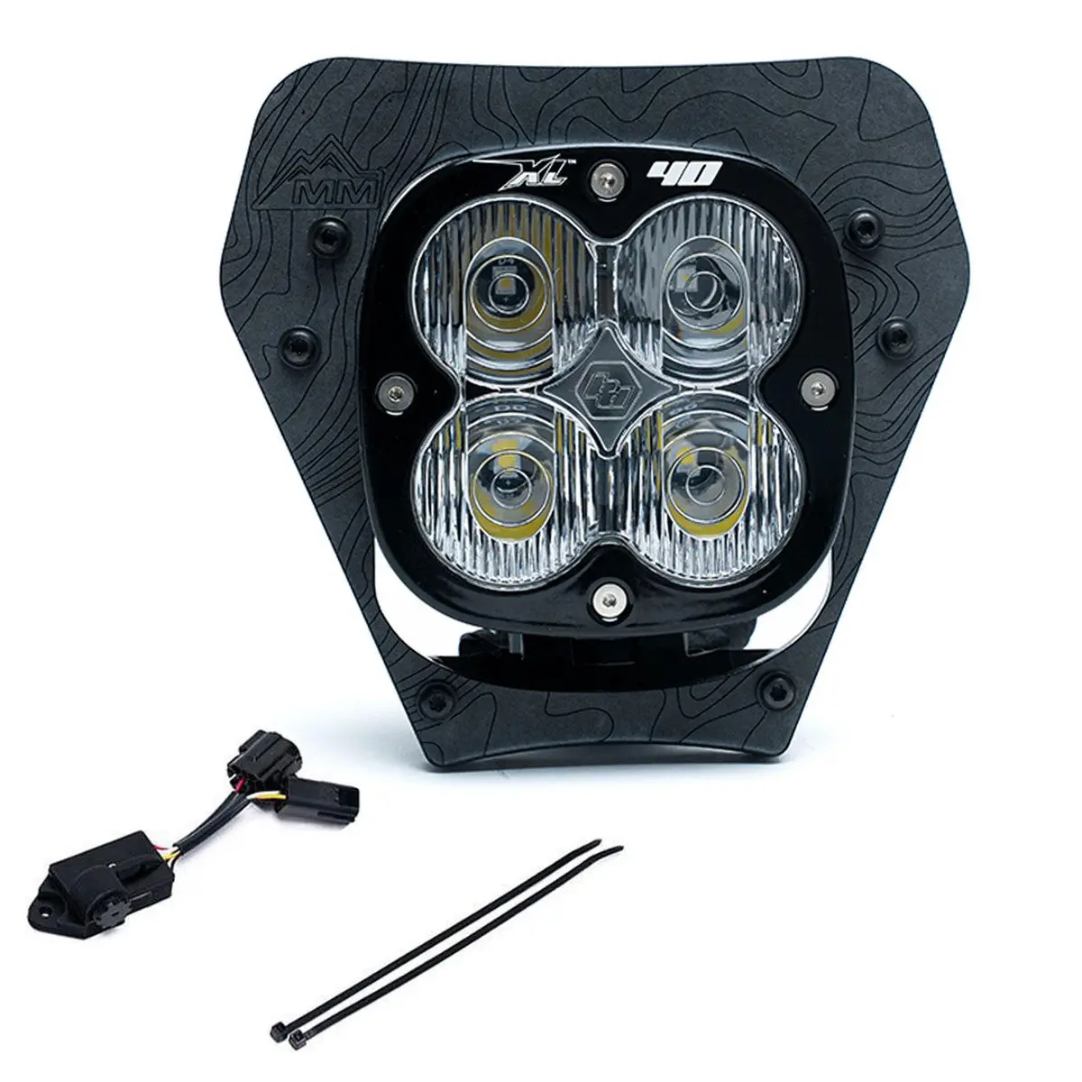 Xl40 (D/C) Led Headlight Kit W/ Dimmer - Ktm 150-300 Xc-W; 350-500 Xw-F; 450 Xcf-W ('24-25) 1
