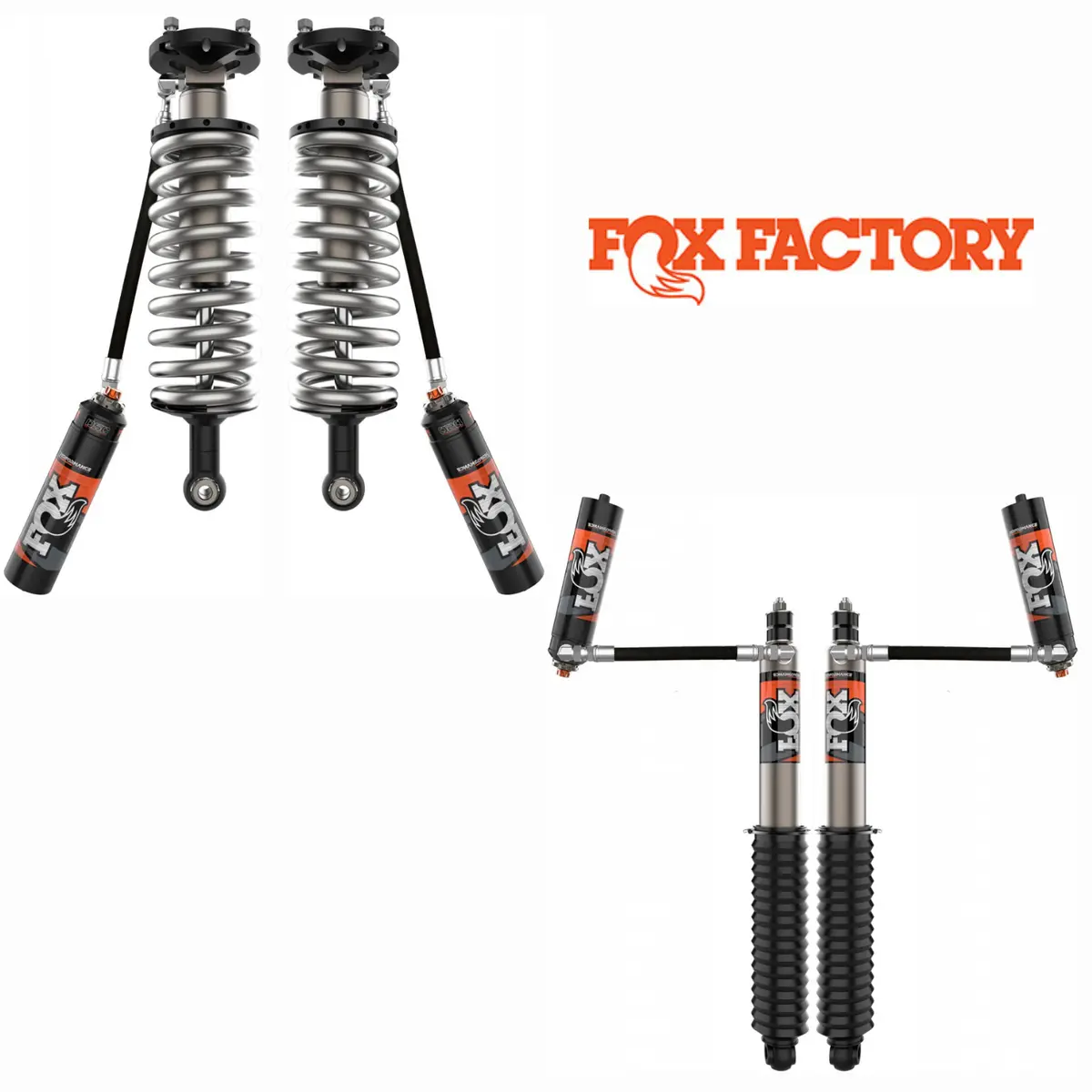 '22-23 Toyota Tundra Fox 2.5 Elite Series Rr Coilovers & Rear Shocks (W/ 1.5-3" Rear Lift) W/ Upper Arms & Trailing Arm Combo Kit 1