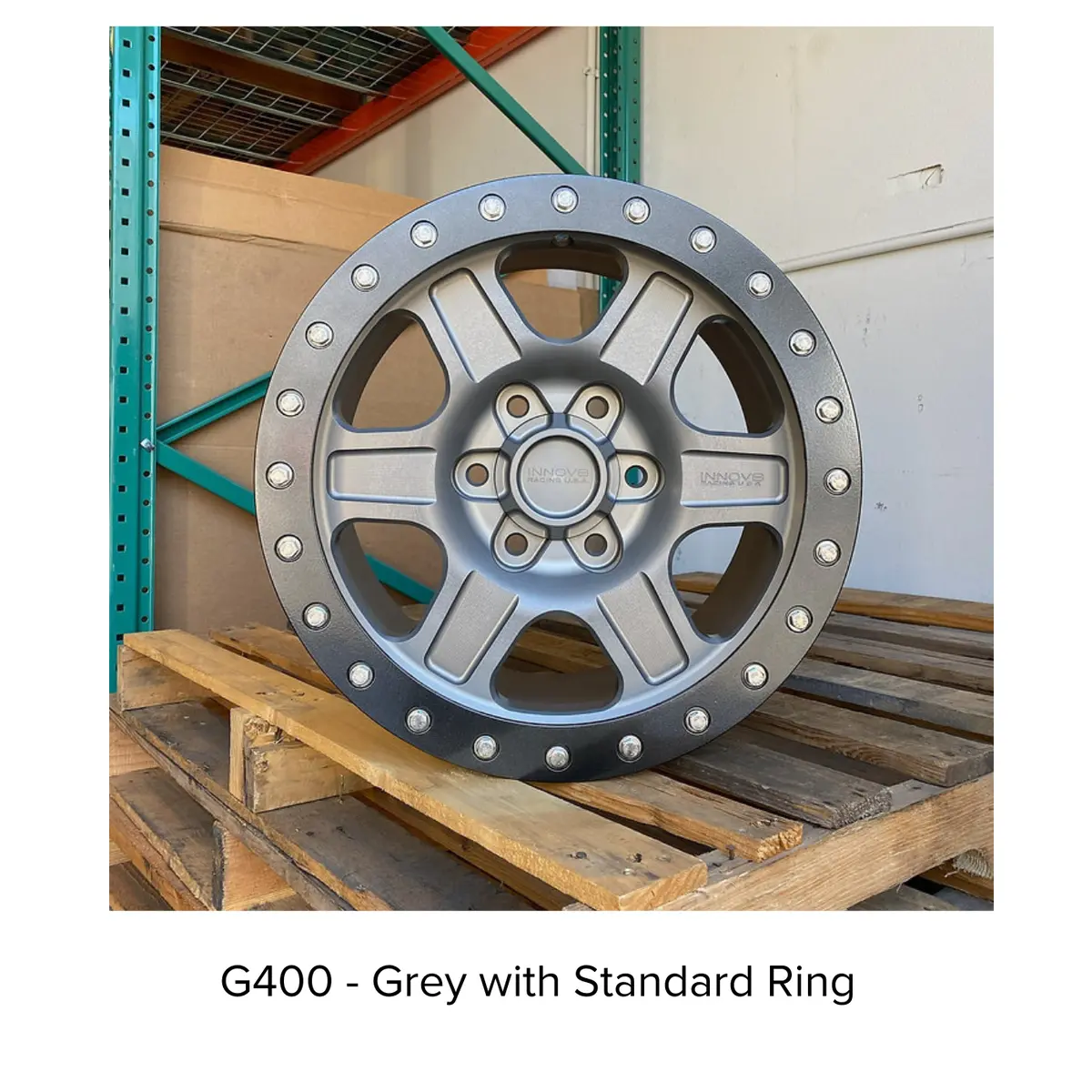 G400 Simulated Beadlock Wheel 17X8.5" 5 & 6 Lug - Standard Ring 2