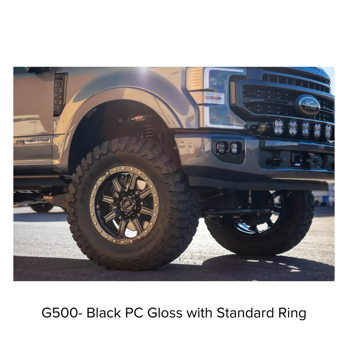 G500 Simulated Beadlock Wheel 17X8.5" 5 & 6 Lug - Standard Ring 6