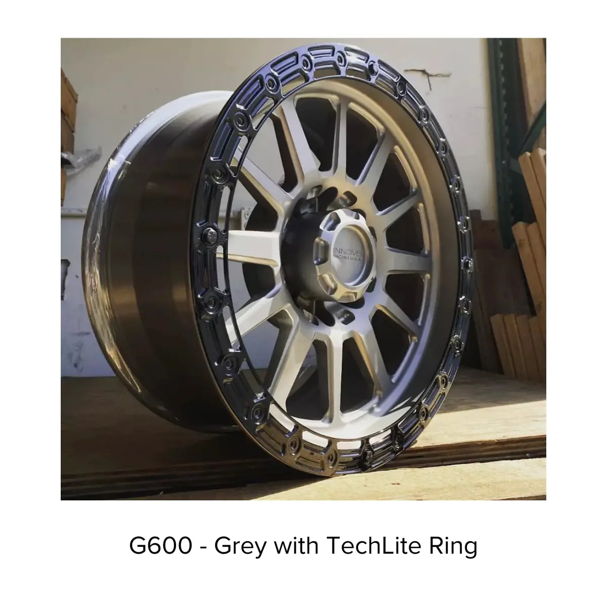 G600 Simulated Beadlock Wheel 20X9.0" 5 & 6 Lug - Techlite Ring 3