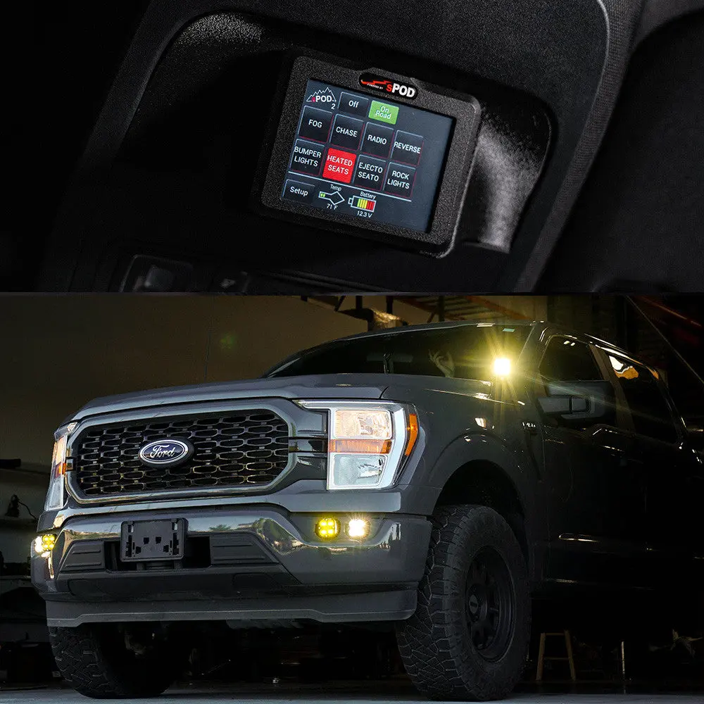 Touchscreen Bantamx Vehicle Kit - Ford 2021+ F-150; 2021+ F-150 Raptor, 2024+ F-150 Raptor 37/R 1