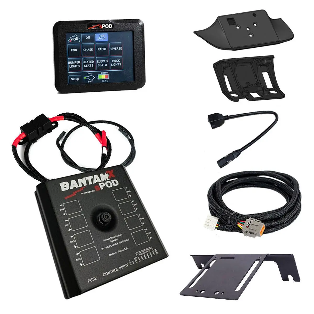 23+ Ford F250/F350 Spod Bantamx Touchscreen Kit 1