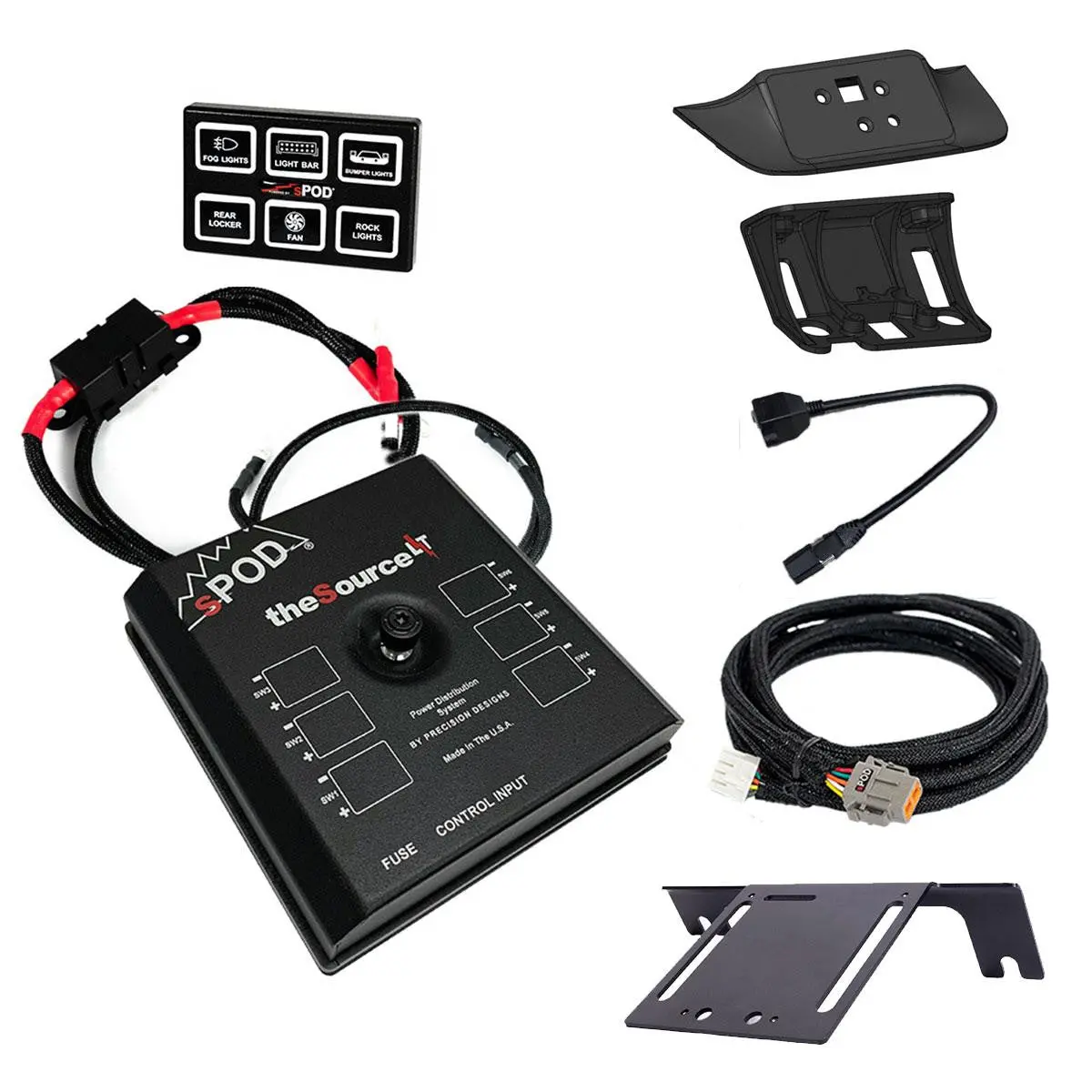 23+ Ford F250/F350 Spod Mini6 Sourcelt Power Management Kit 1