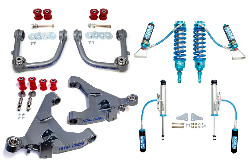 Uca W/ Adjustable Coilover 3.0 Inch Diameter Front And Rear Shocks - Lexus Gx470 1