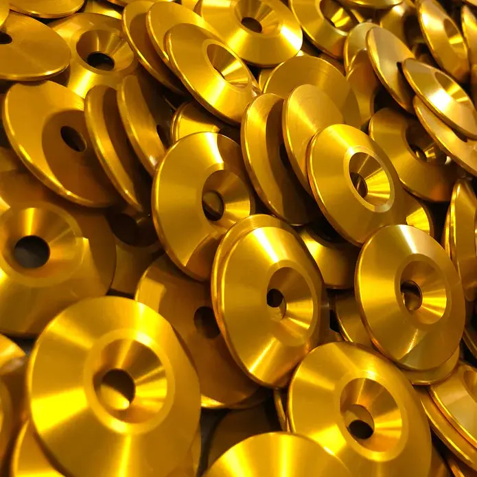 Machined Aluminum 1.25" Fender Washers 1