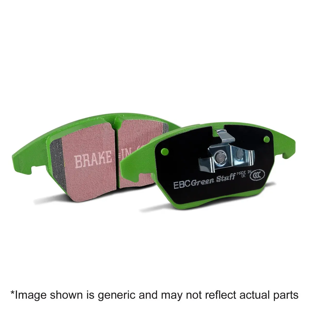 Ebc 2018+ Jeep Wrangler (Jl) Greenstuff Rear Brake Pads 1