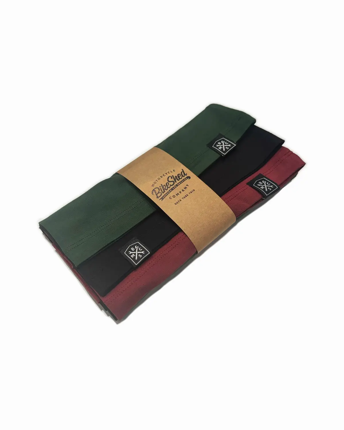 Bsmc Neck Tube Trio - Grn / Blk / Brg 1