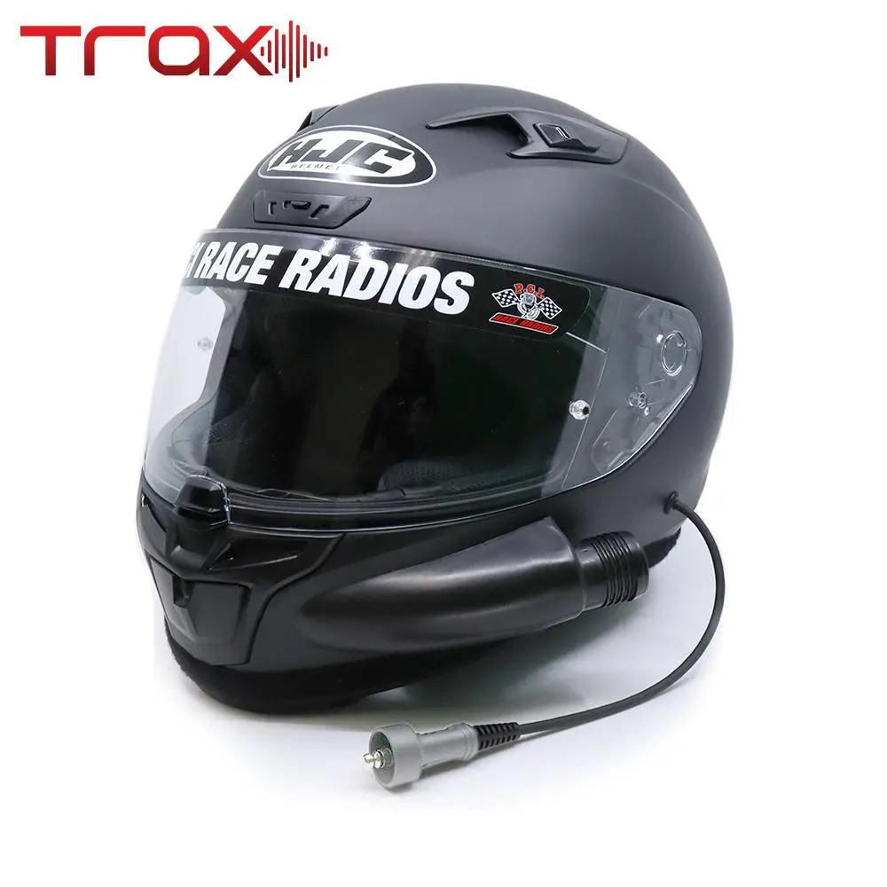 Pci Trax Wired Hjc I10 Dot Helmet 1
