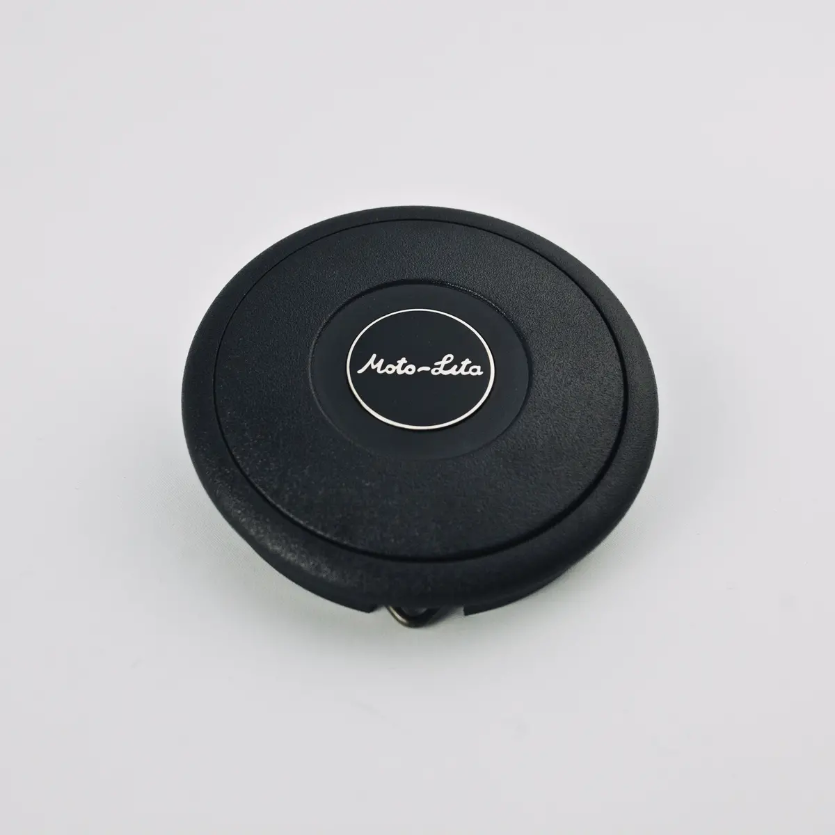 Black Plastic Horn Button 1
