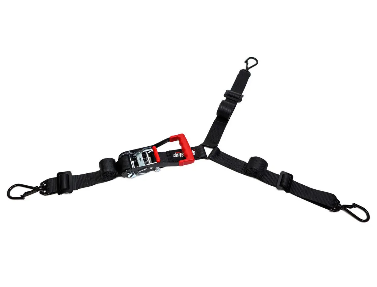 Heavy-Duty Spare Tire 3-Point 2 In. Tie Down W/ Swivel Hooks 1