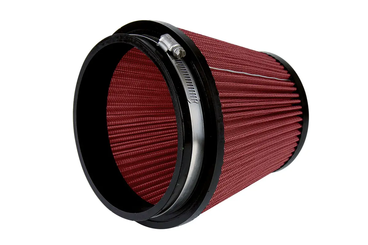 Hps Performance Red 6" Air Filter, 7" Length, 7.5" Base, 5" Top, Hps-4303-Red 2