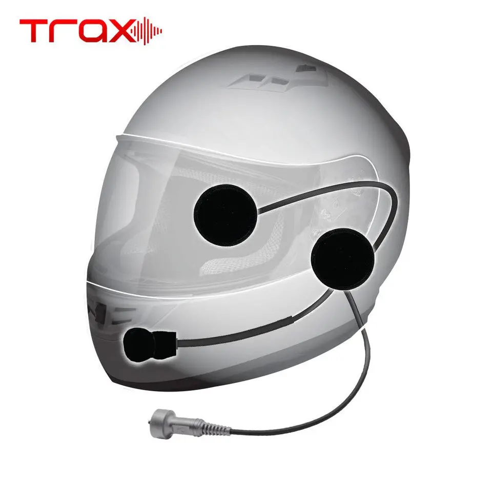 Pci Trax Stereo Helmet Wiring Kit With G2 Speakers 1