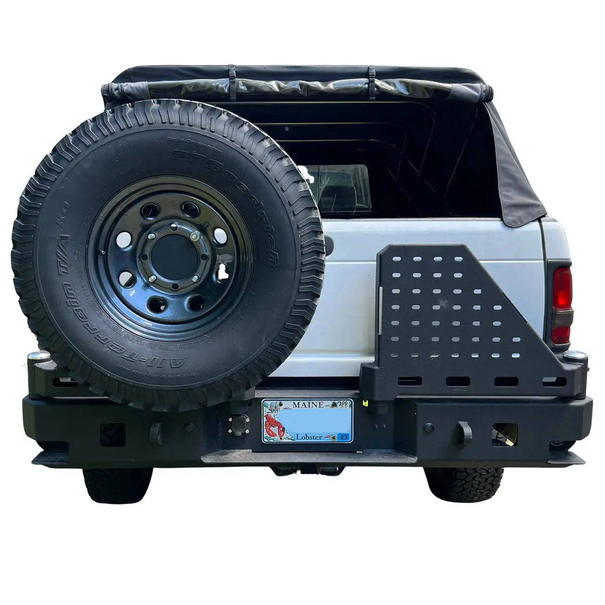 1994-2002 Ram 1500/2500/3500 Octane Dual Swing Out Rear Bumper 1