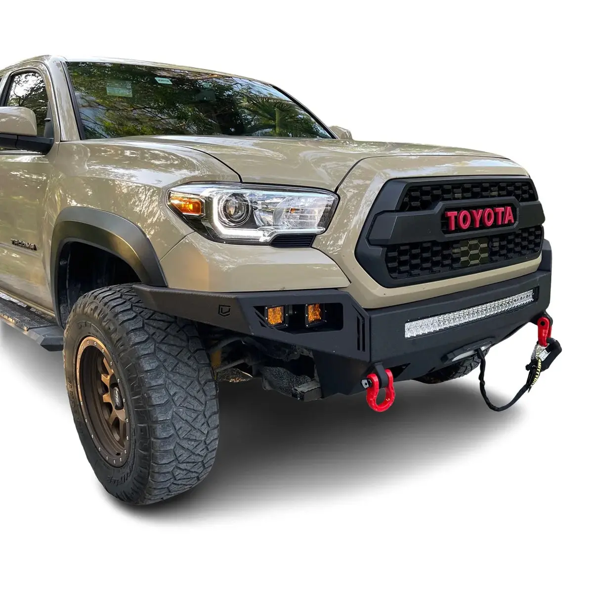 2016-2023 Toyota Tacoma Octane Front Winch Bumper 1