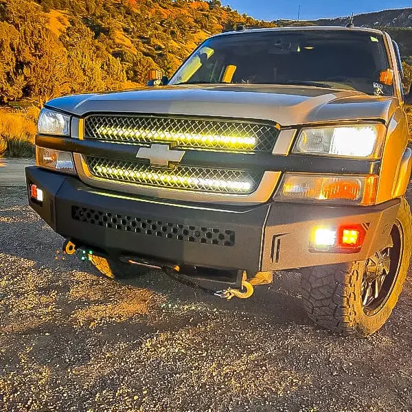 2003-2007 Chevy Silverado 1500 Octane Front Winch Bumper 2