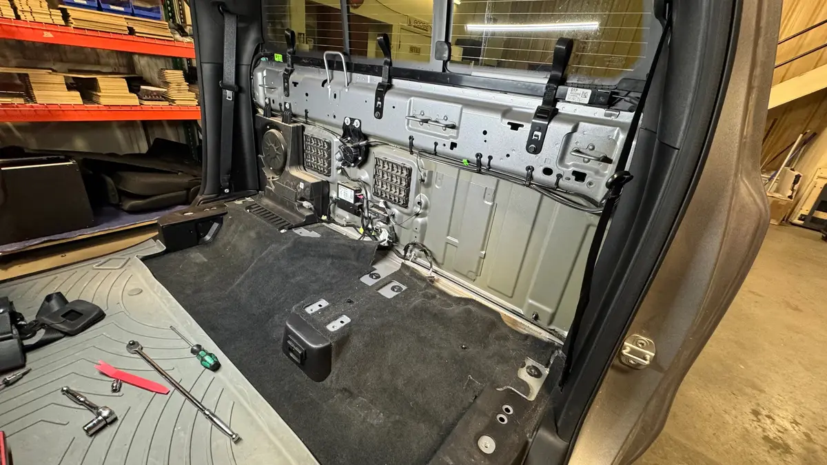 Ram - 1500 - 2019-Present - 5Th Gen. - Crew Cab - Explore Series - Second Row Seat Delete Plate System 3