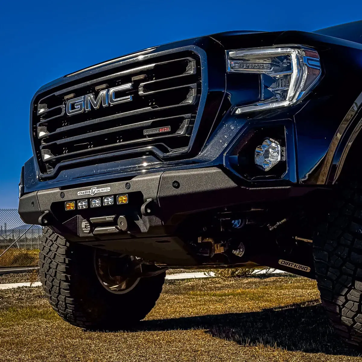 2019-2021 Gmc Sierra 1500 Rts Front Winch Bumper 3