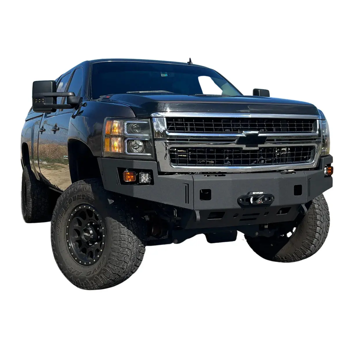 2011-2014 Chevy Silverado 2500/3500 Octane Winch Bumper 1