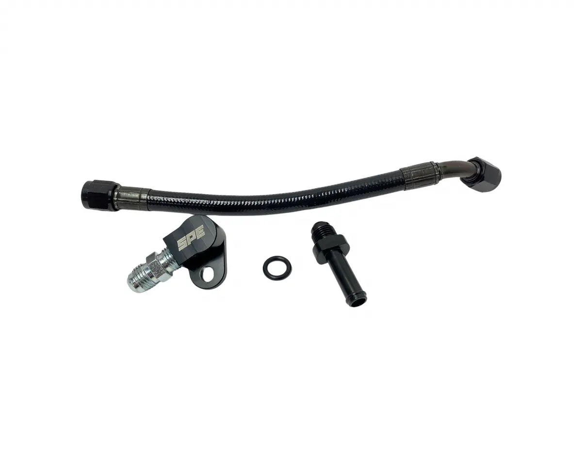 Spe Motorsport 2017-2019 6.7L Powerstroke Turbo Coolant Feed Line 1