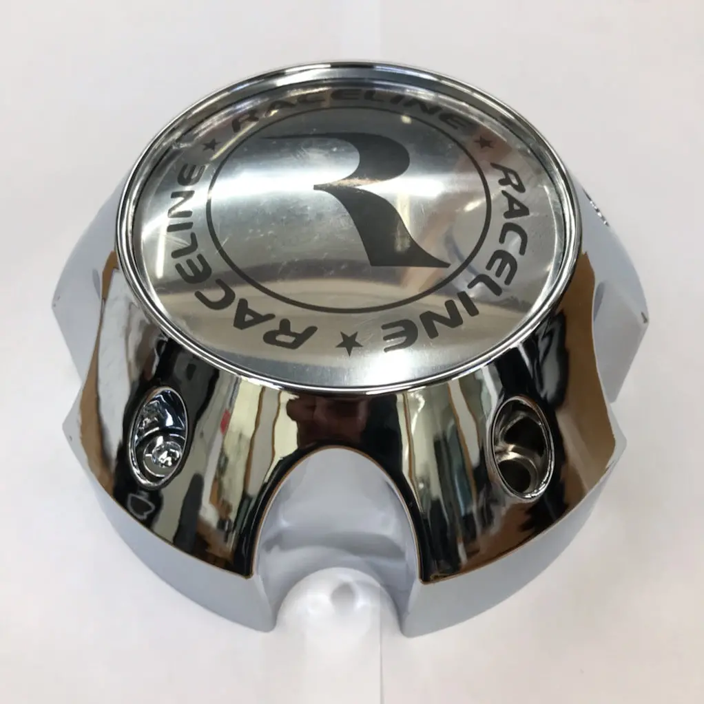 Raceline 982 Raptor Cap Chrome W/Silver Logo 5X5.5/5X150 1