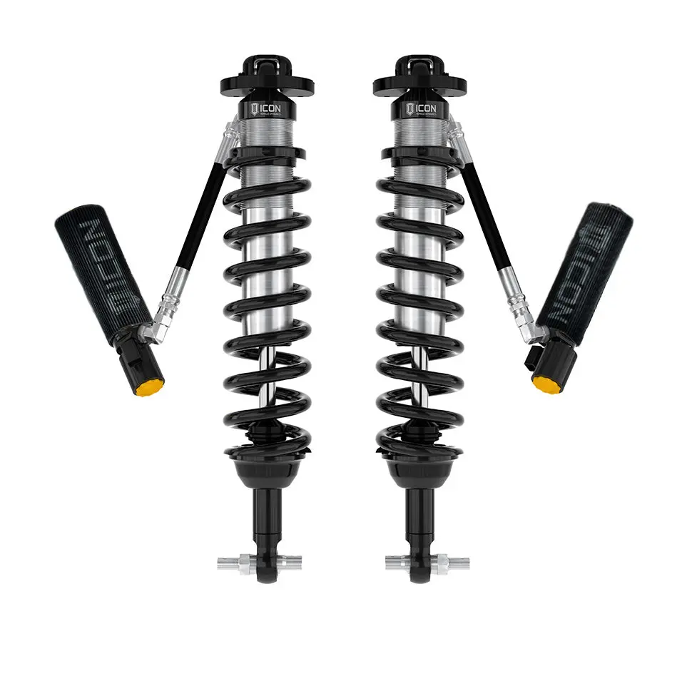 21-23 Ford Bronco Icon 2.5 Vs Finned Rr Cdev Front Coilover Kit 1