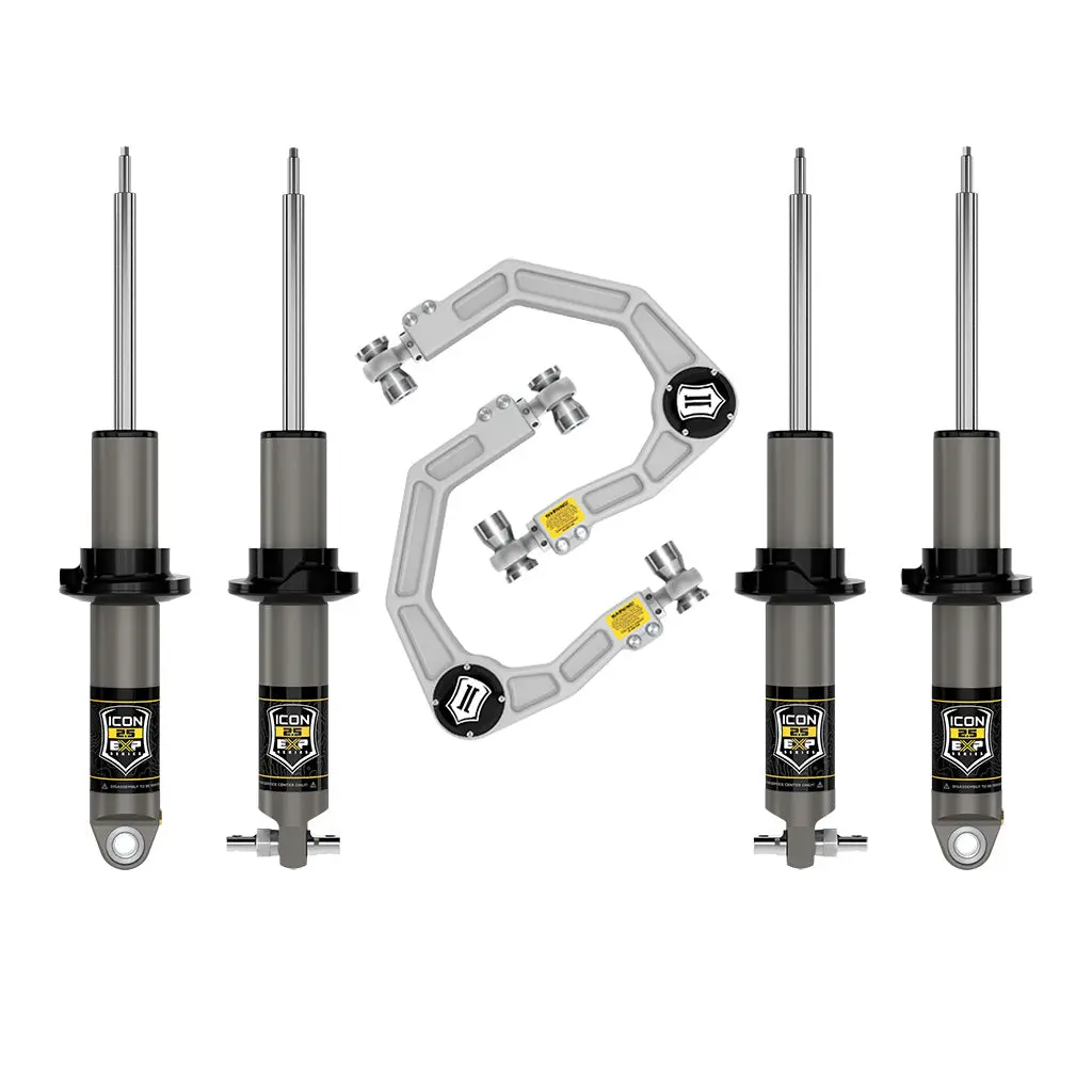 21-23 Ford Bronco Non-Sasquatch Hoss 1.0 Icon Stage 2 Billet Suspension System 1