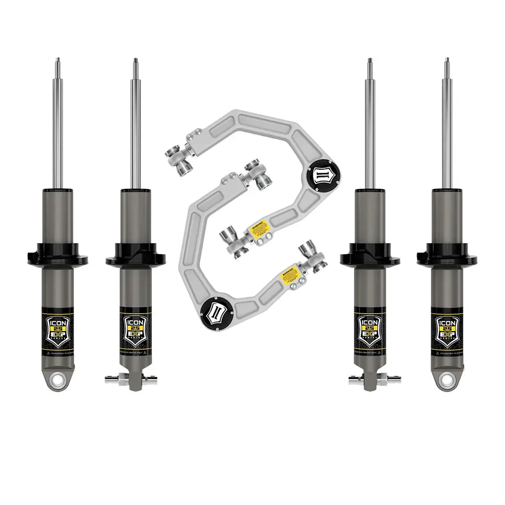21-23 Ford Bronco Sasquatch Hoss 2.0 Icon Stage 2 Billet Suspension System 1