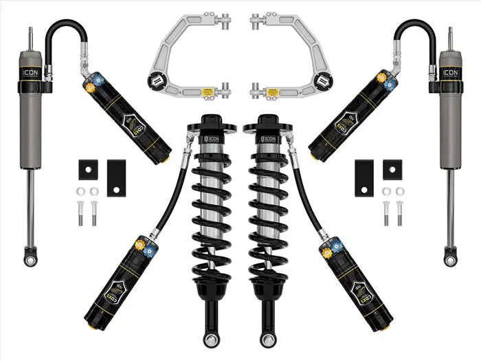 Icon 2022-2025 Toyota Tundra, 1.25-3.5" Lift, Stage 9, 2.5 Suspension System, Billet, Cdxs 1